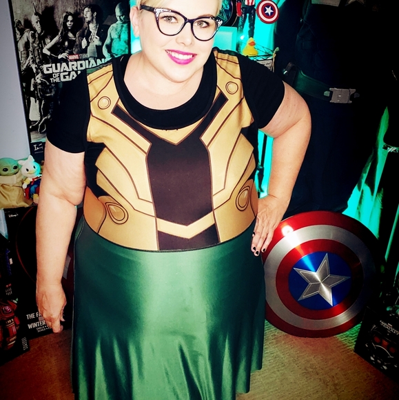 Her Universe Loki/Thor reversible dress